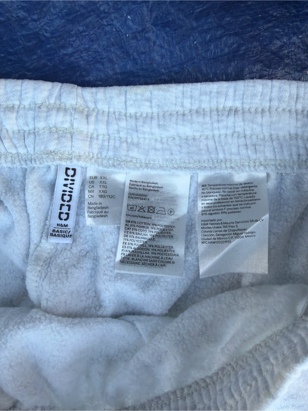 H&M Divided Grey Sweatpants XXL - photo 3