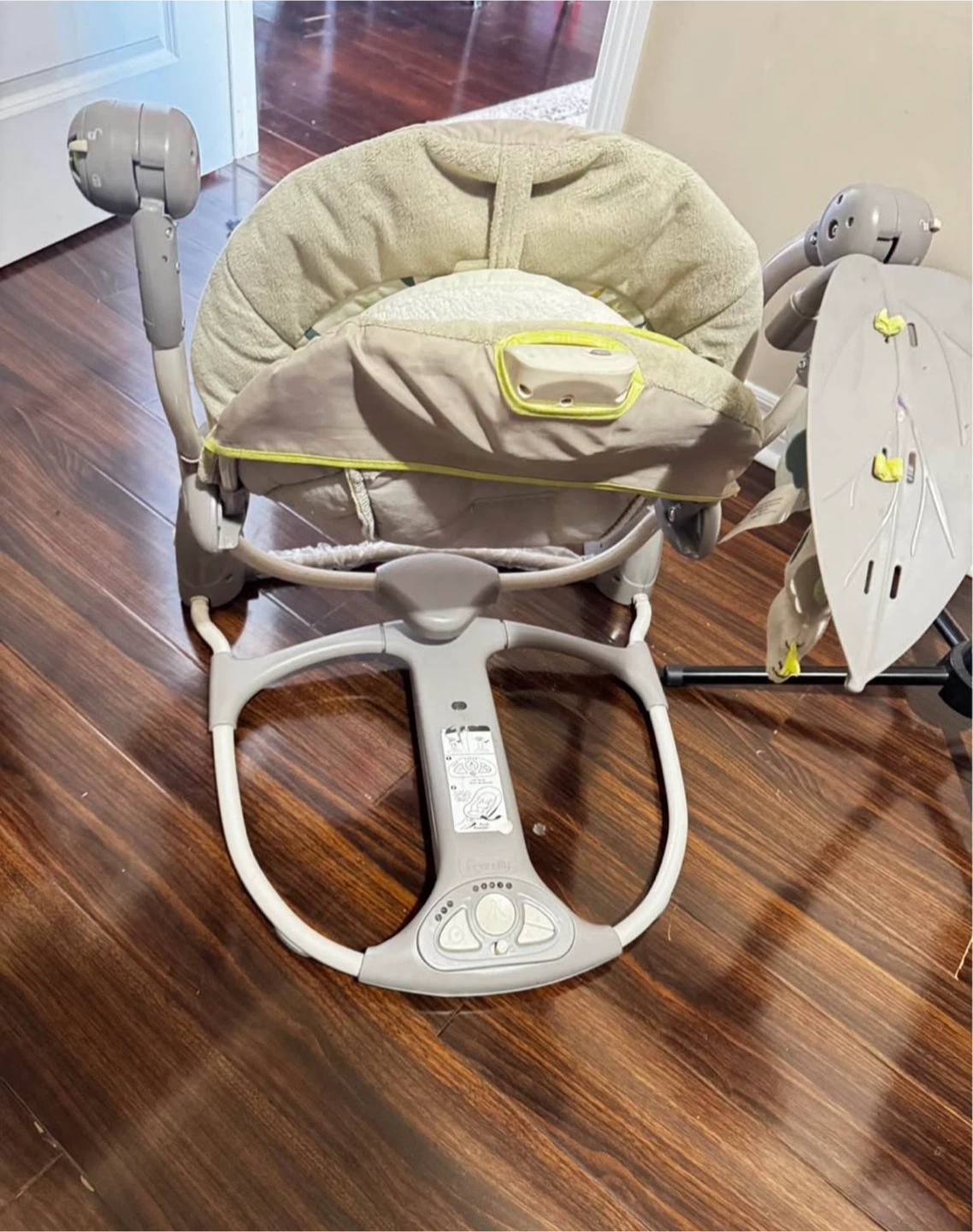 Ingenuity ConvertMe Swing-2-Seat Portable Swing - photo 3