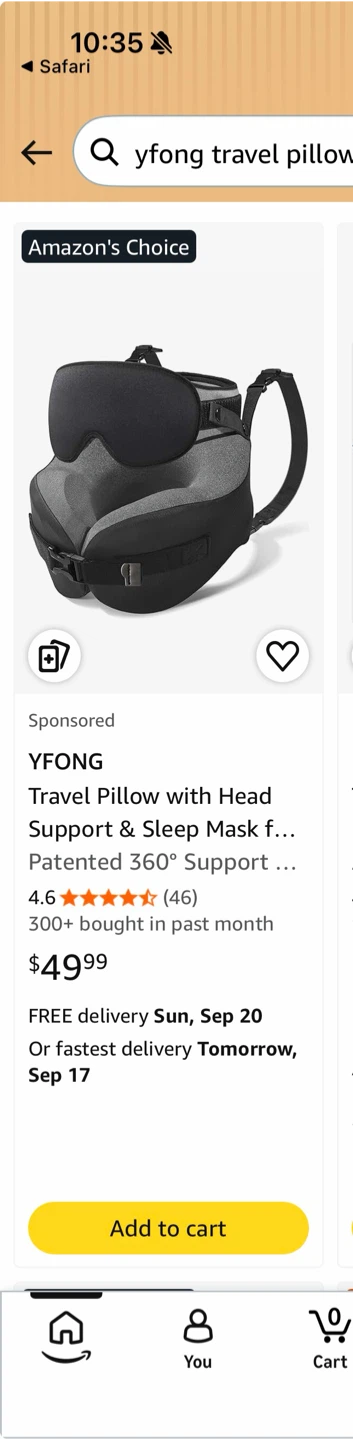 Yfong travel pillows - photo 2