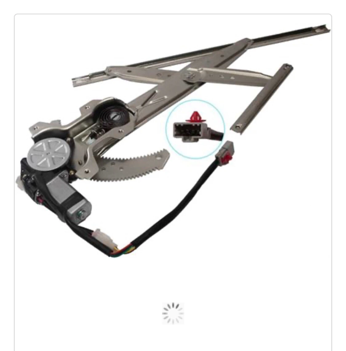Power Window Regulator and Motor Assembly