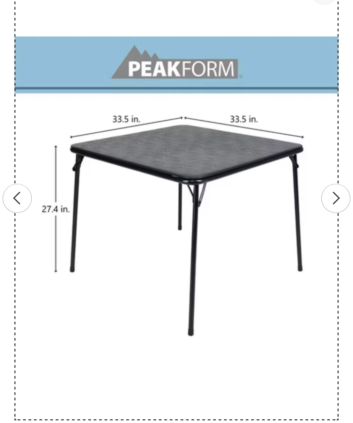 Peakform 5-Piece Folding Table and Chair Set - photo 2