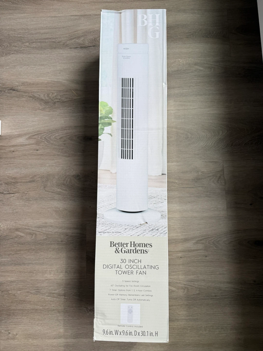Better Homes & Gardens 30-Inch Digital Tower Fan