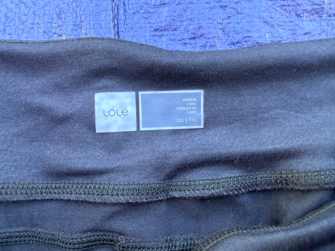 Lolë Black Joggers Size XXL - photo 3