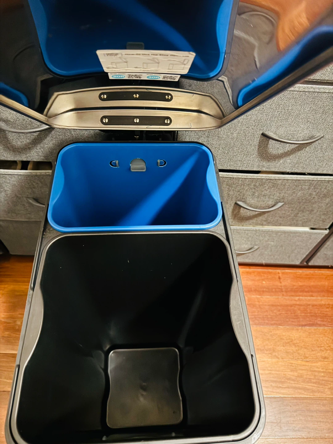 Home Zone Living Kitchen Trash Can - photo 3