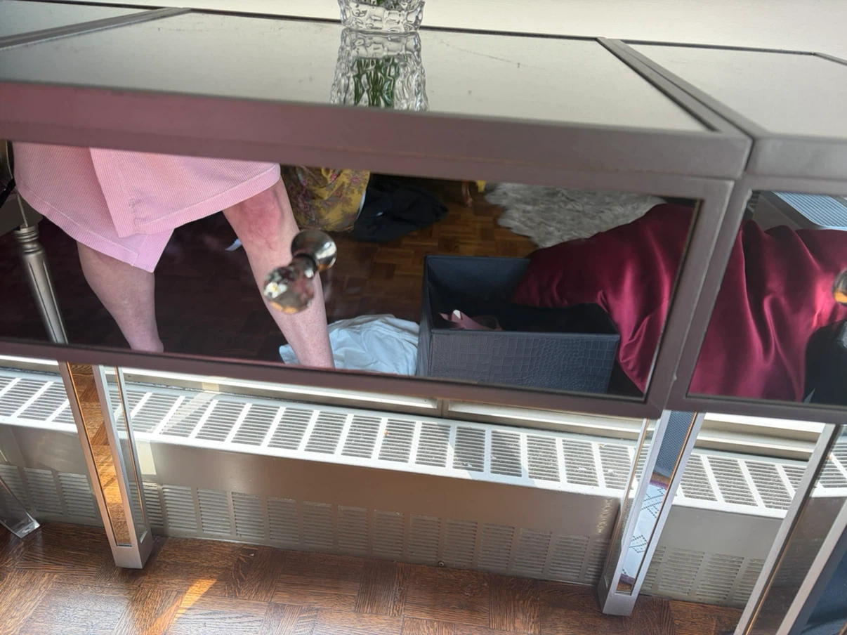 Willa Arlo Interiors Edingworth Mirrored Vanity Desk - photo 2