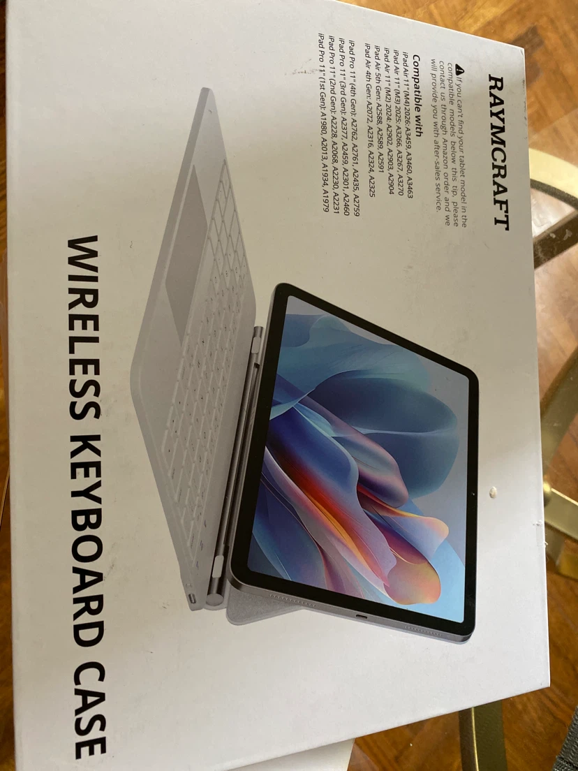 Raymcraft Wireless Keyboard Case for 11" iPad