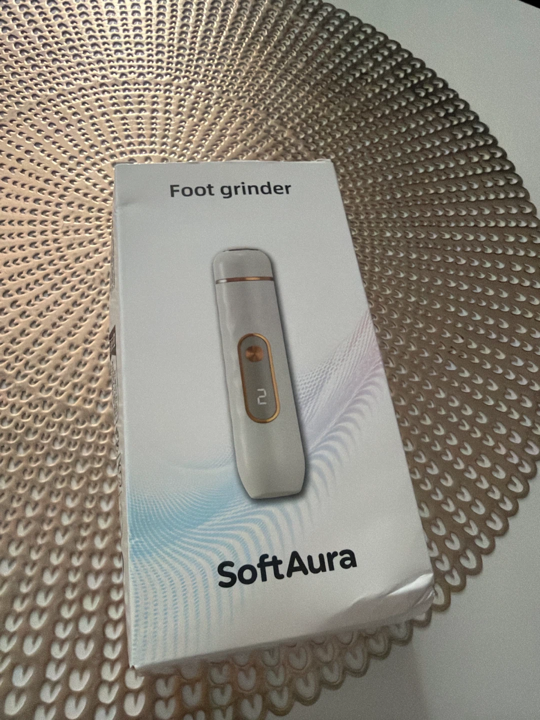 SoftAura Electric Foot Grinder