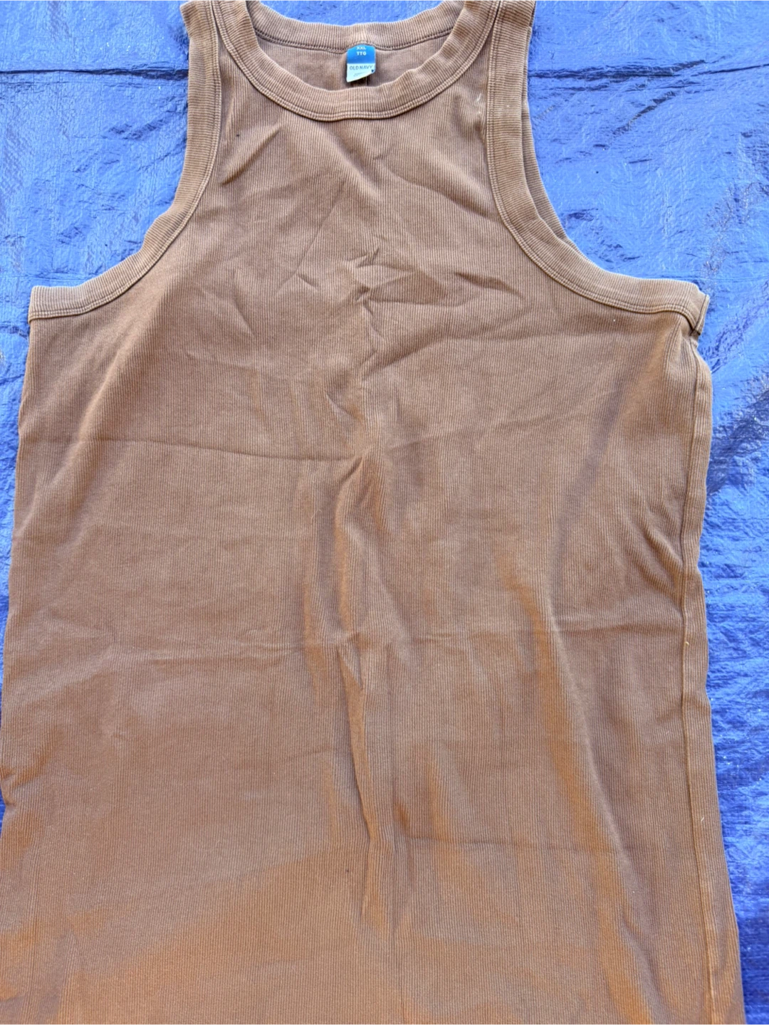 Old Navy Brown Ribbed Tank Top - photo 2