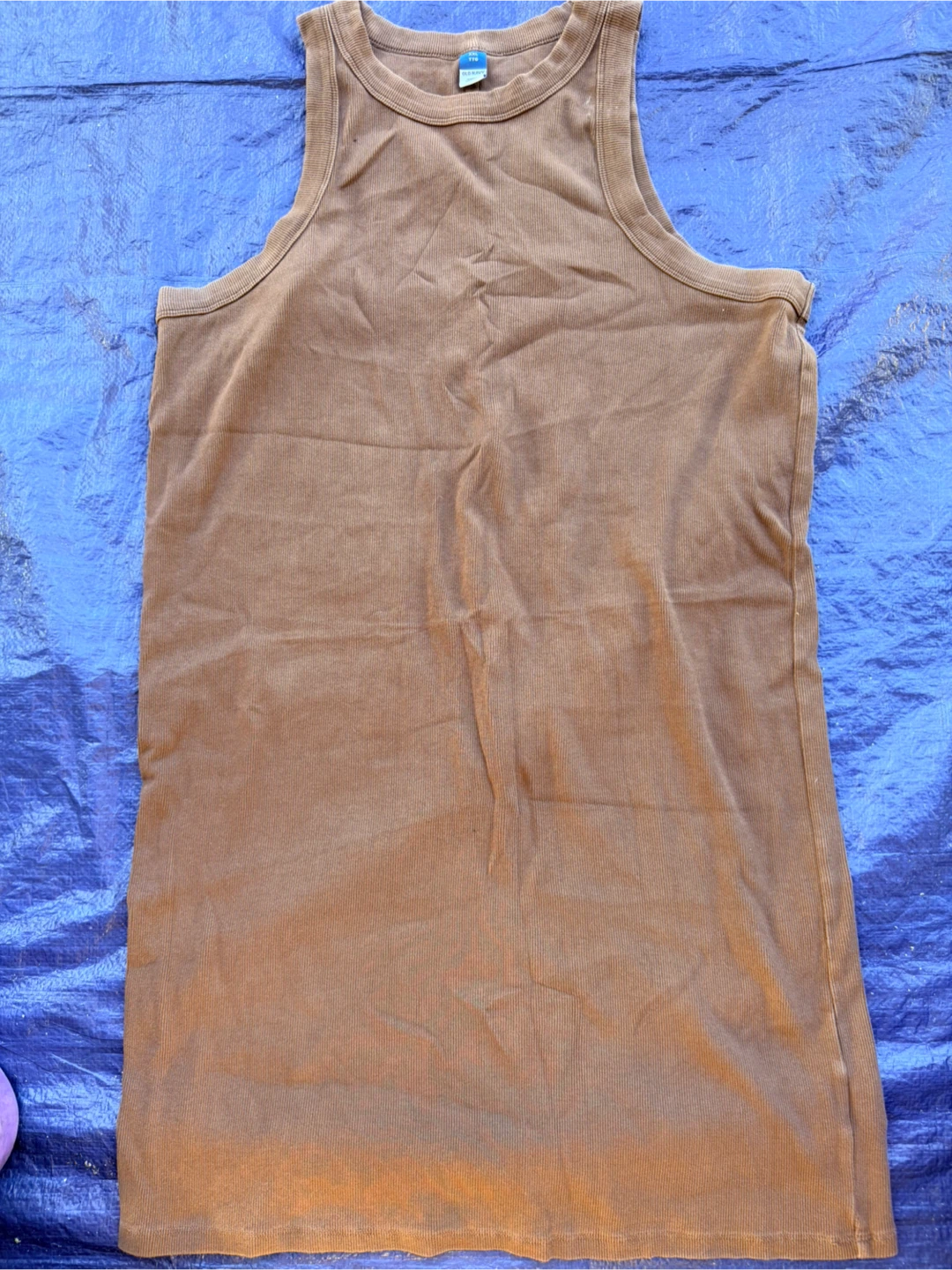 Old Navy Brown Ribbed Tank Top - photo 3