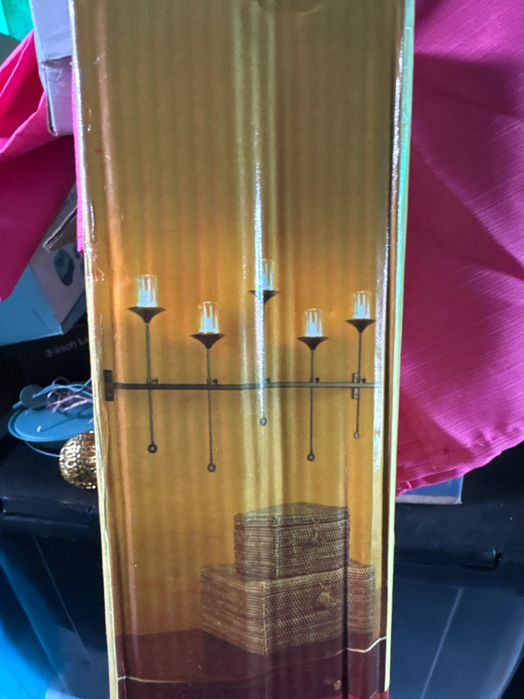 5-Light Adjustable Candle Holder