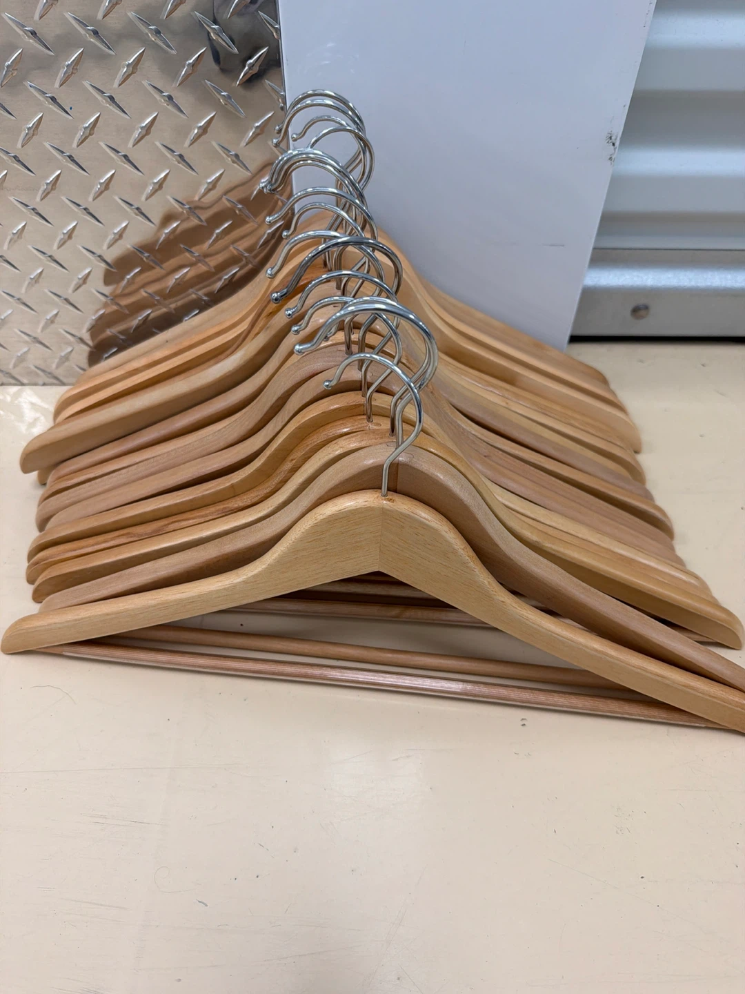 17 Wooden Clothing Hangers