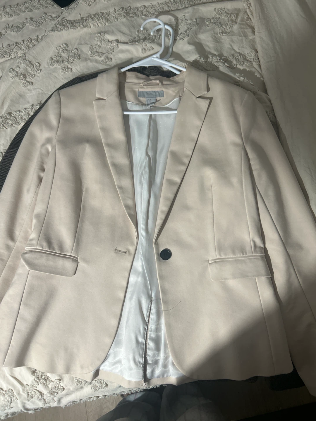 H&M Beige Blazer Size 14