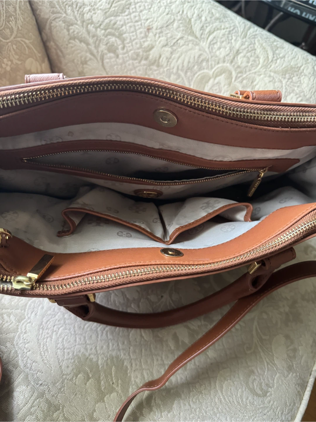 Tory Burch Brown Leather Tote - photo 2