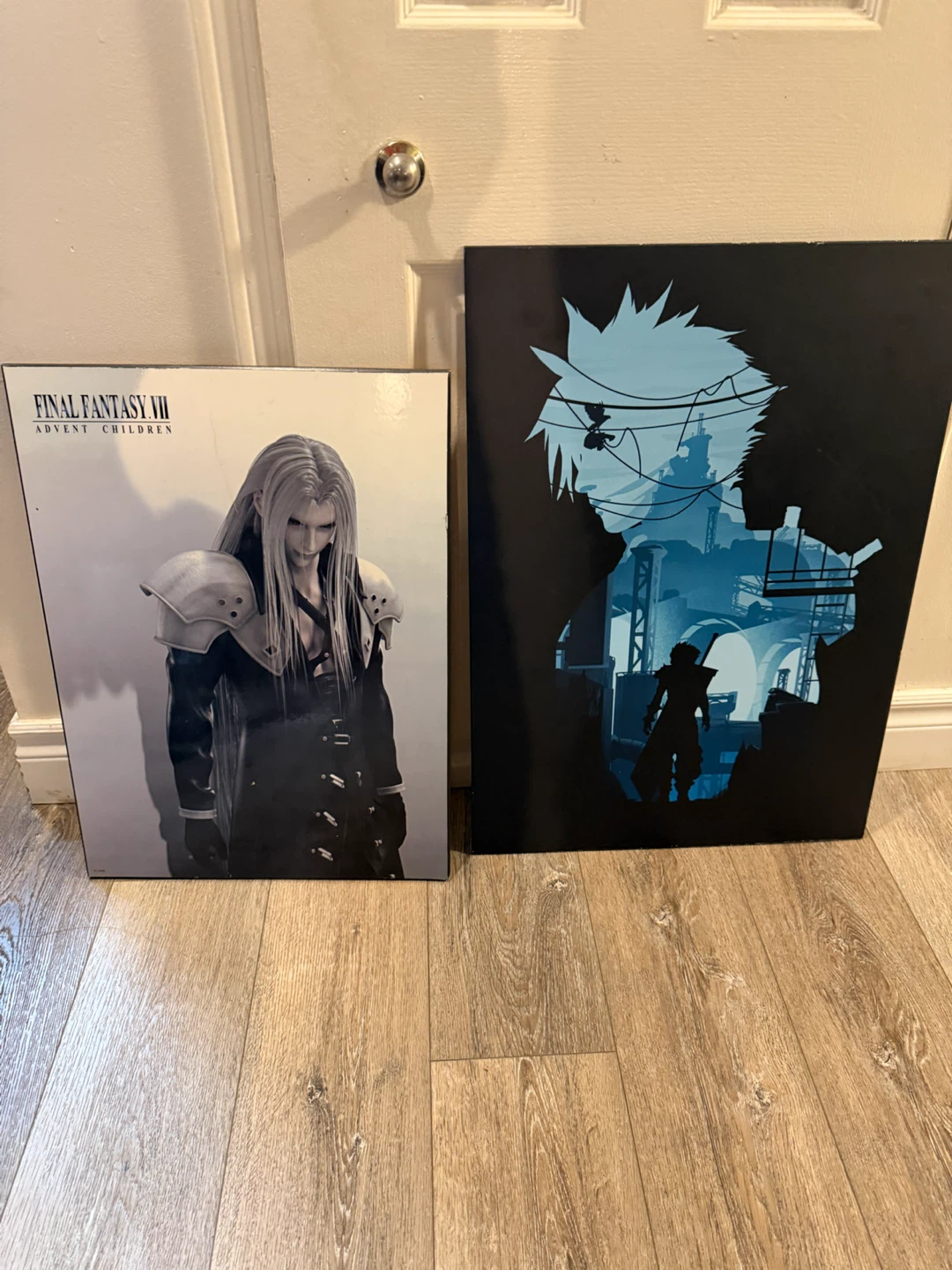 Set of 2 Final Fantasy VII Displate Metal Posters