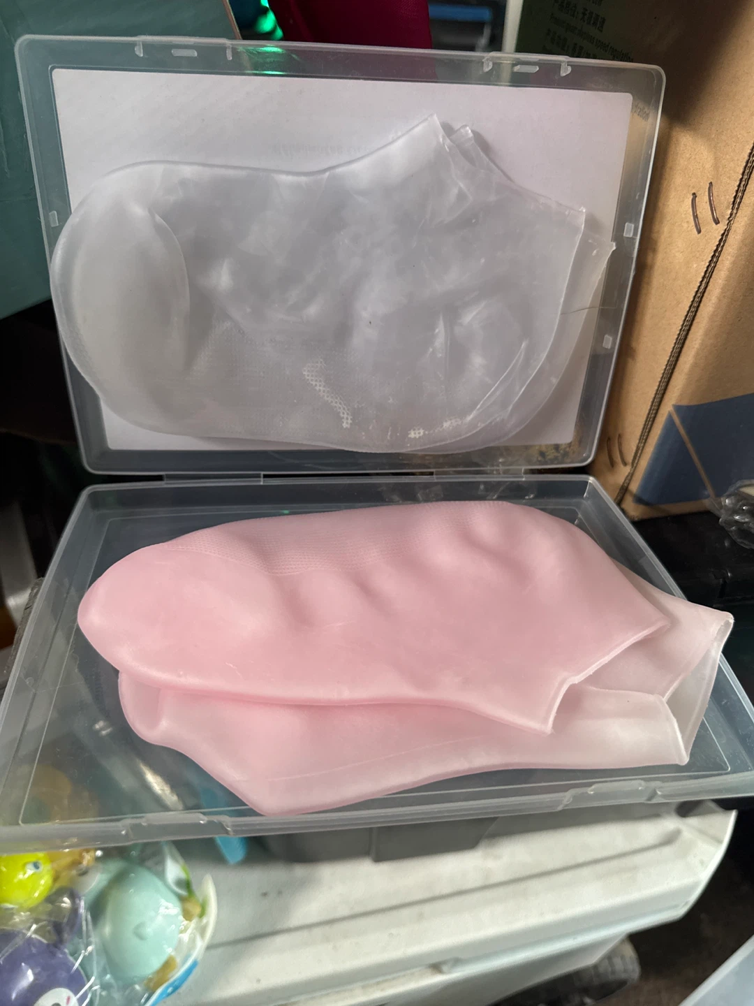 Aluroice Silicone Moisturizing Socks - photo 2