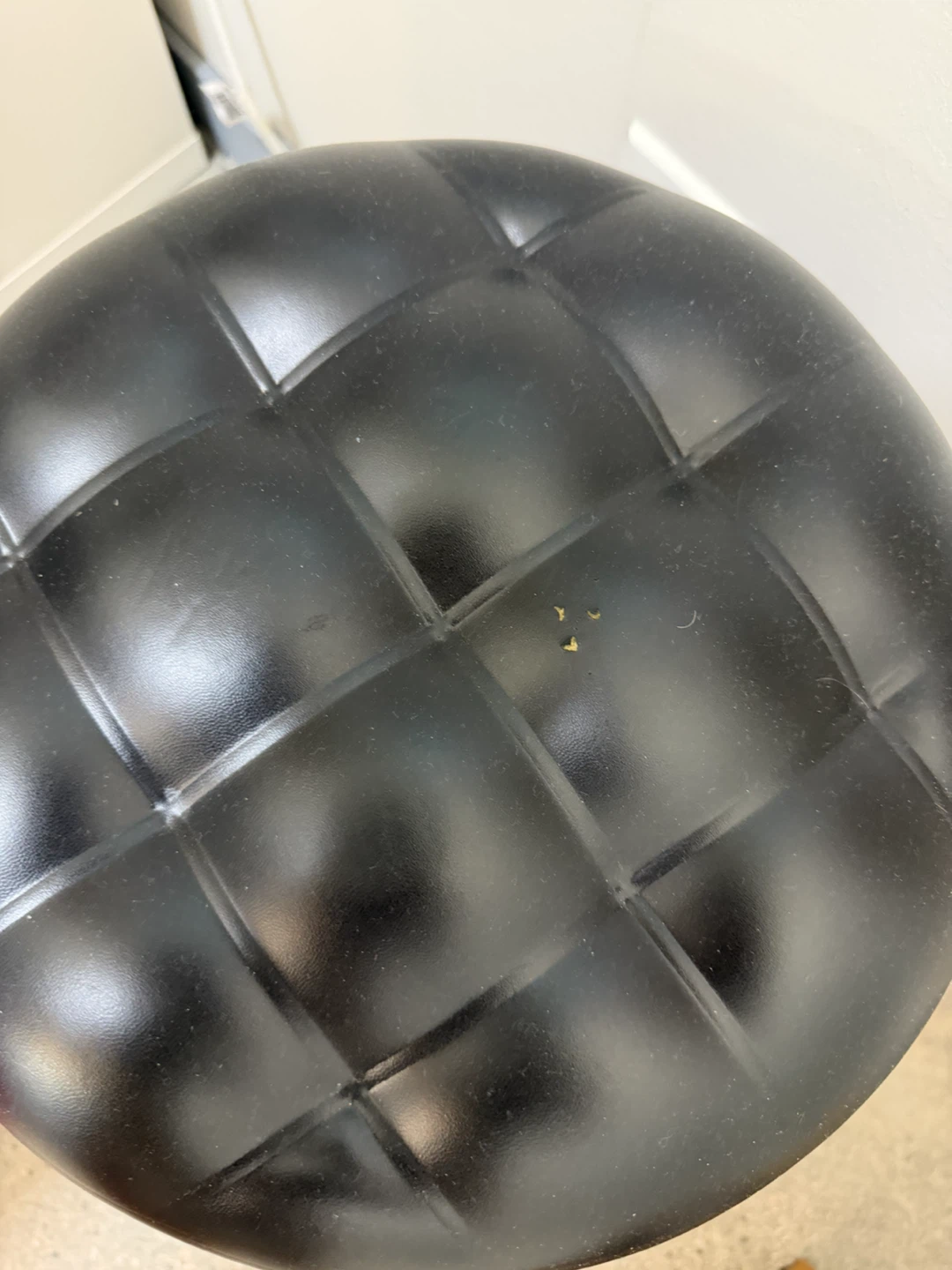 2 Black Tufted Swivel Stool - photo 2