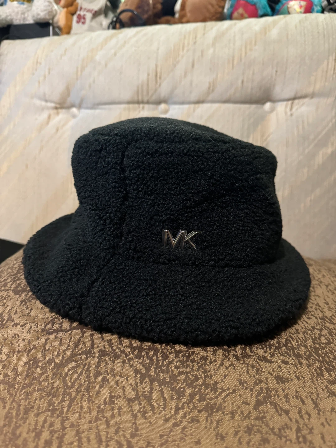 Michael Kors Black Sherpa Bucket Hat - photo 2