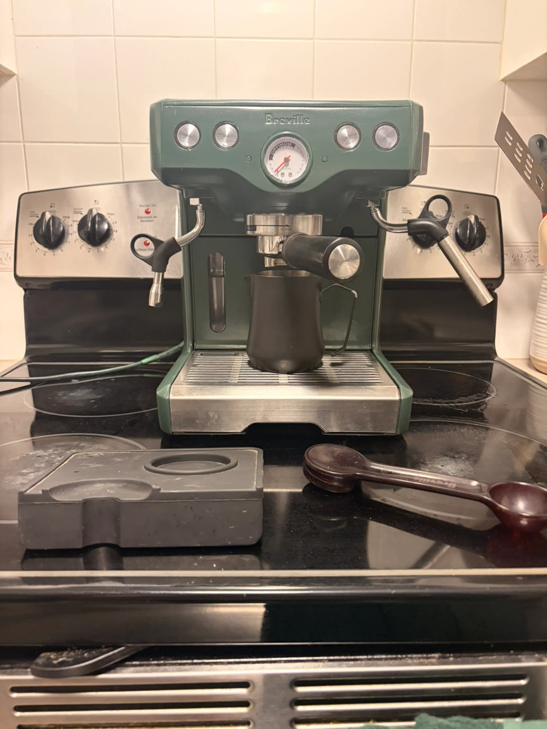 Breville Espresso Set with Grinder and Milk Frother