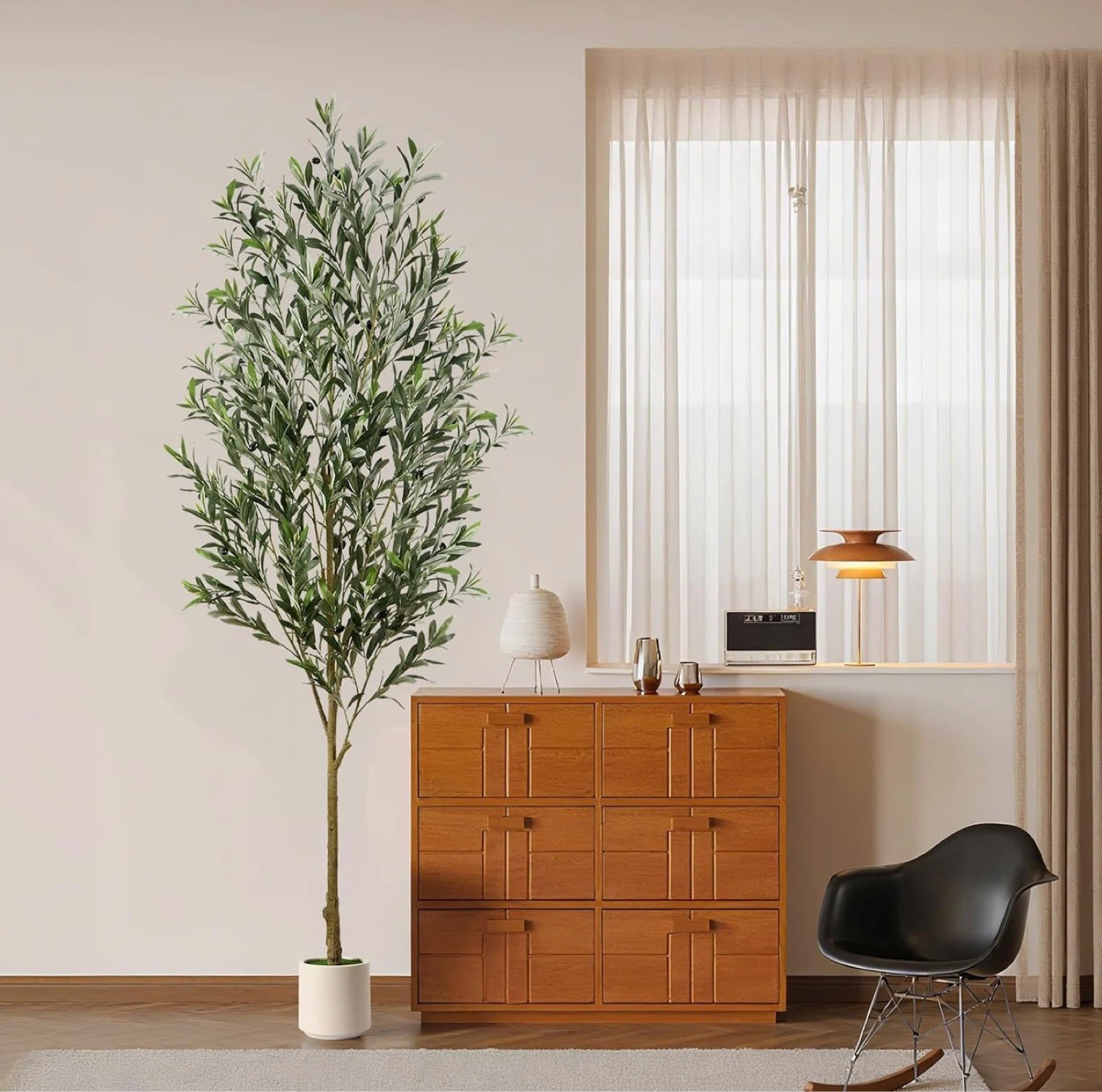 7ft Artificial Olive Tree