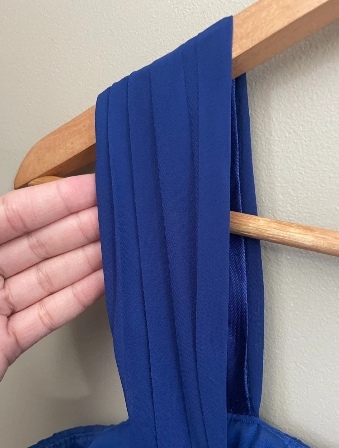 Royal Blue Sleeveless Dress - small - photo 4