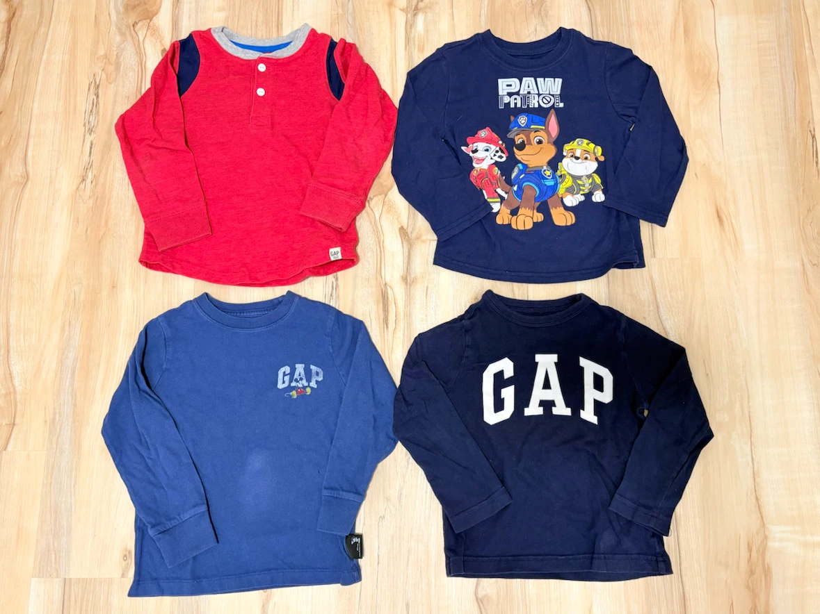 Long Sleeve Shirt Bundle size 4T