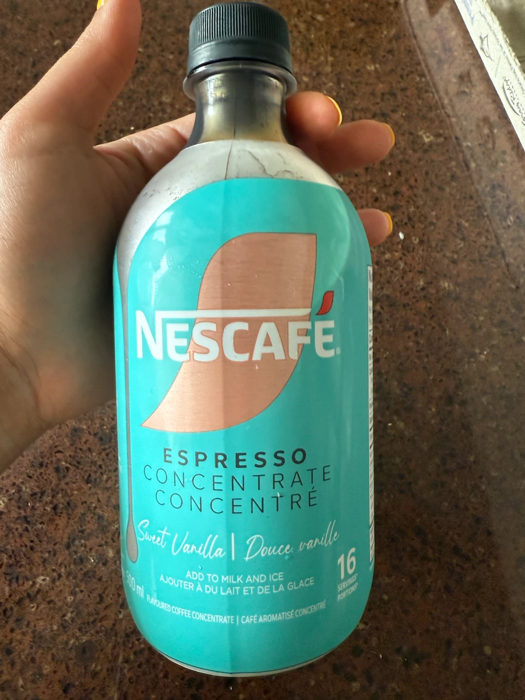 Nescafe Sweet Vanilla Espresso Concentrate 500ml