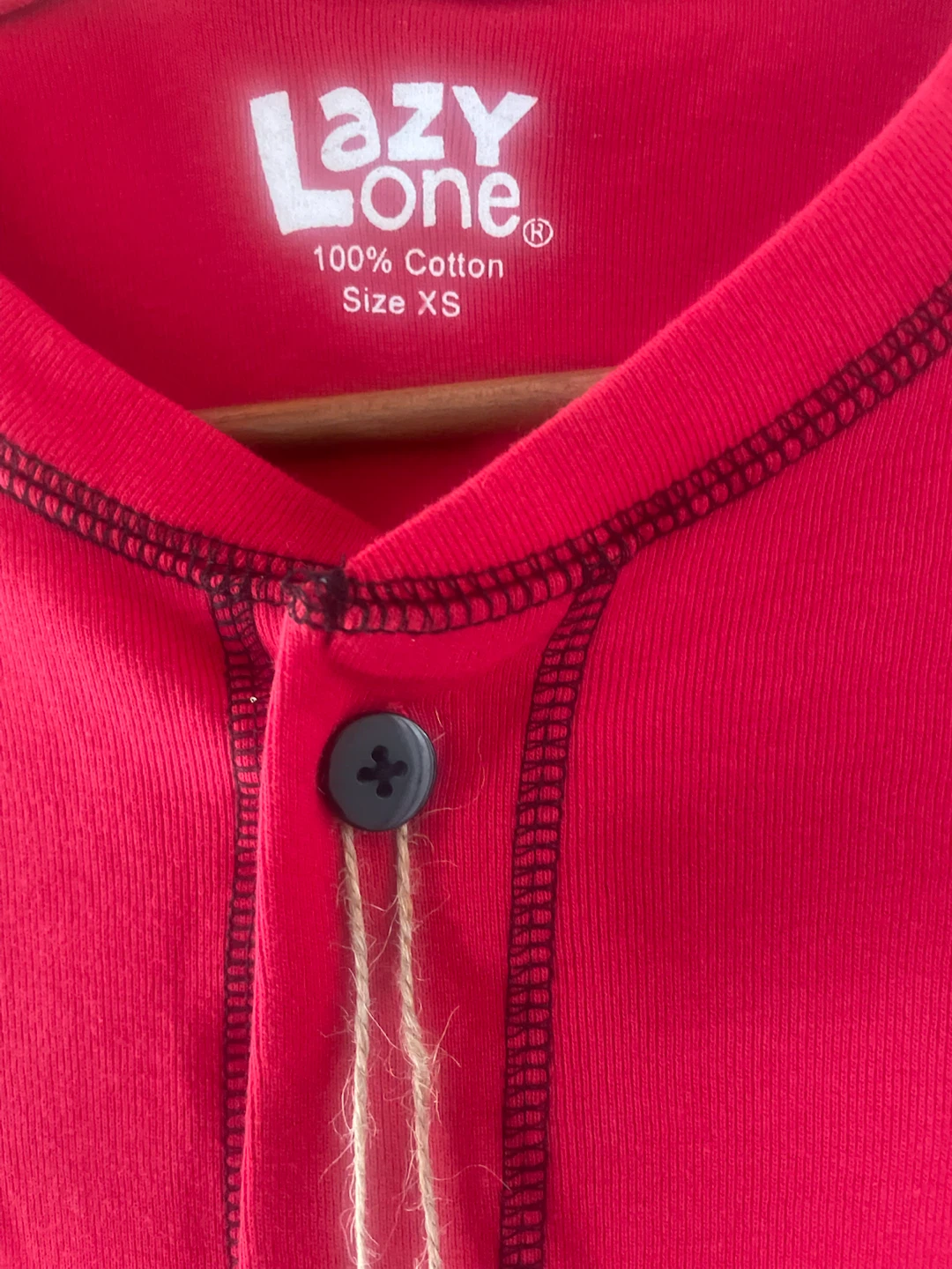 Lazy One Bear Bum Pajamas Size 10 - photo 4