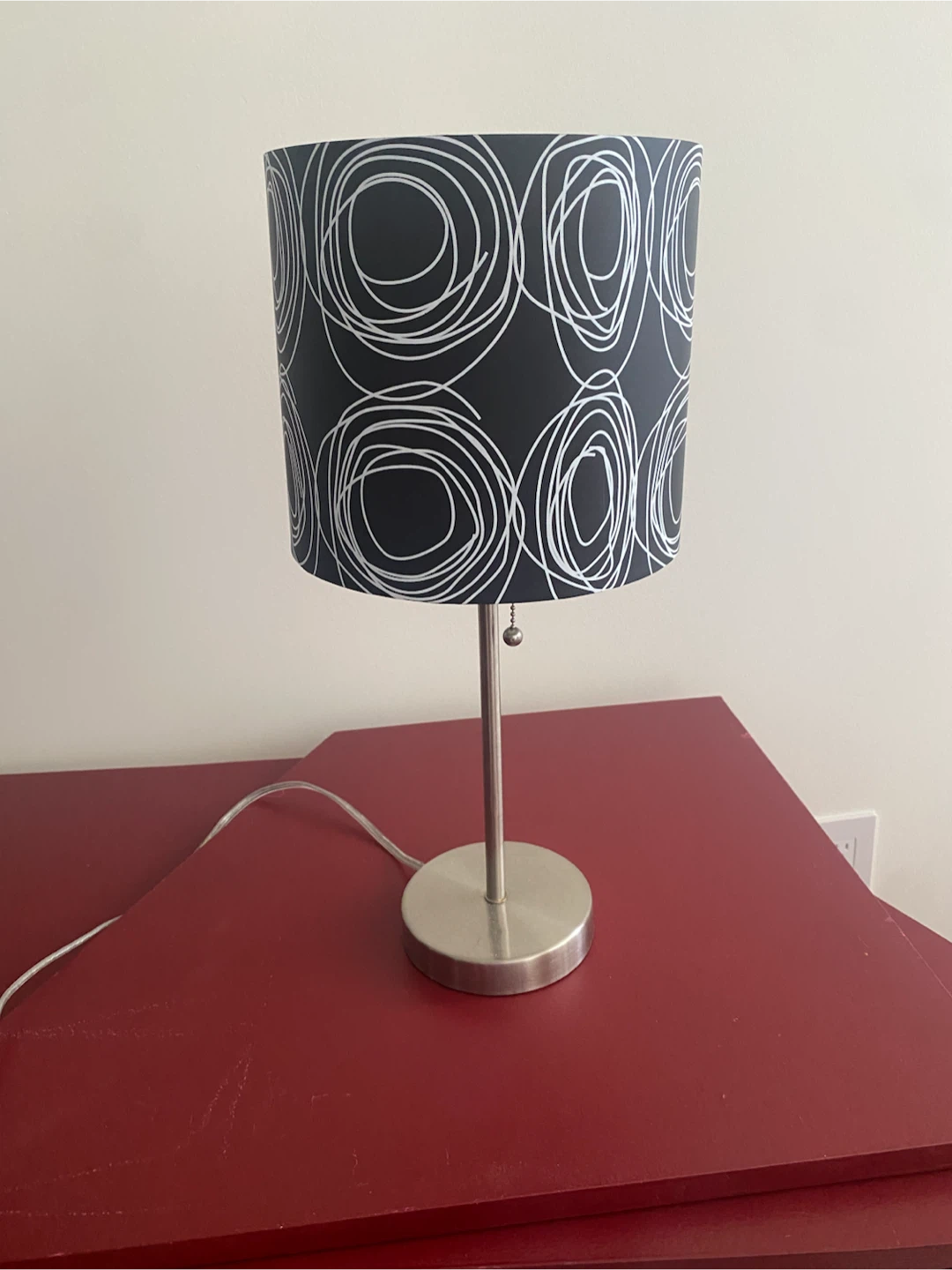 Black and White Table Lamp