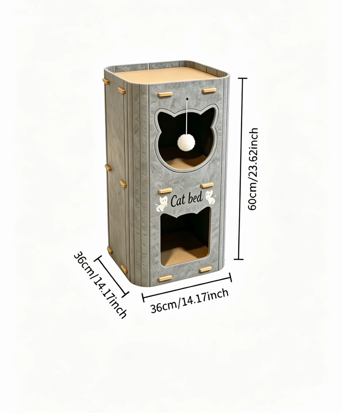 Two-Tier Cat Bed Tower - photo 2