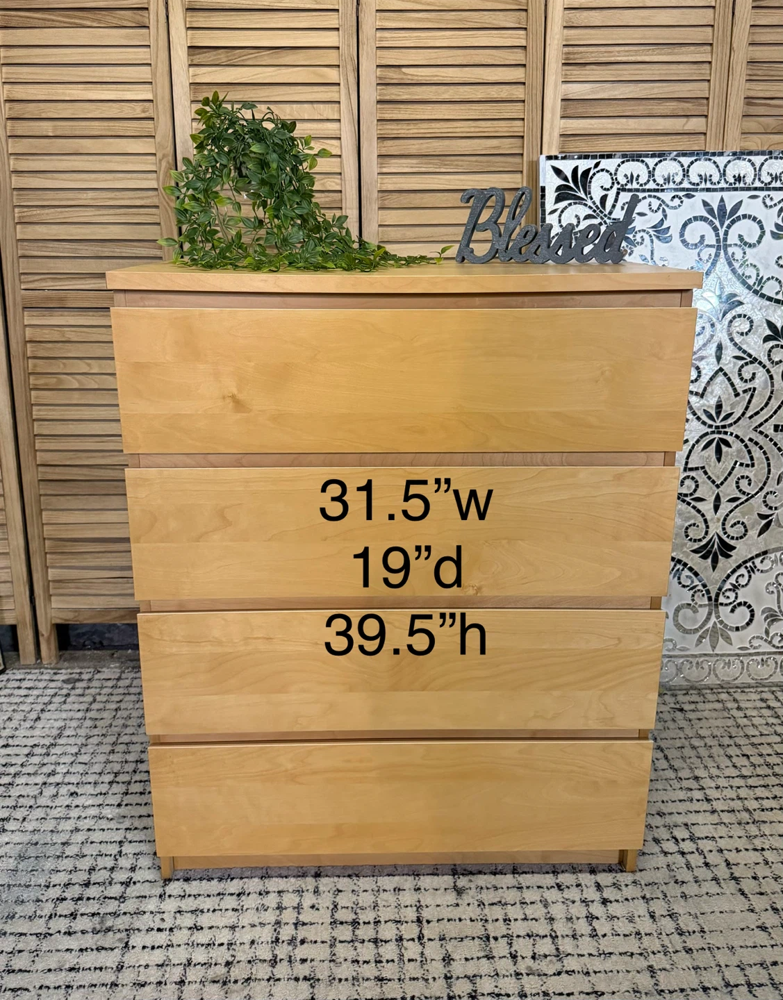 IKEA 4-Drawer Dresser - photo 5