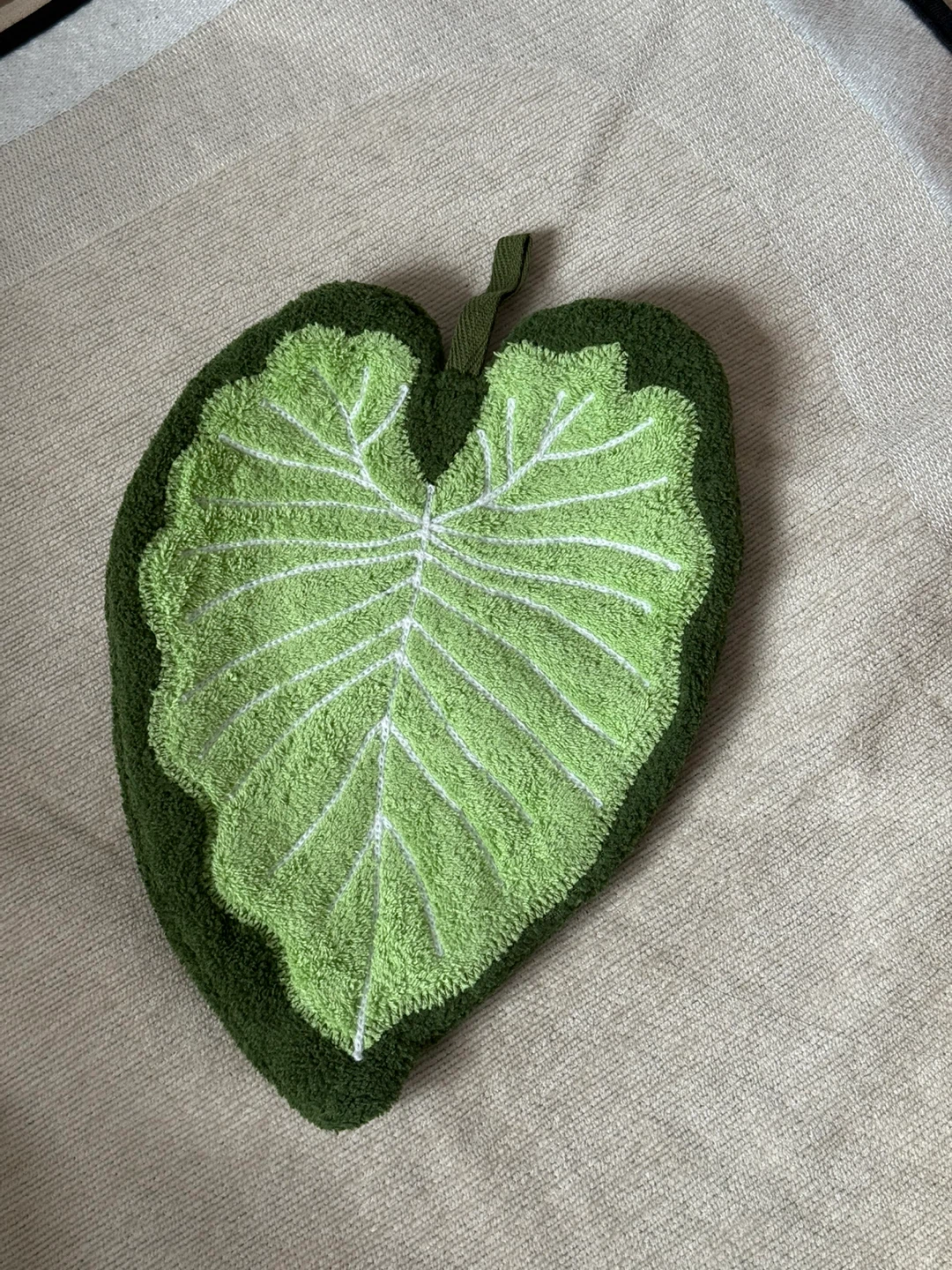 Leaf Shaped Kitchen Towel