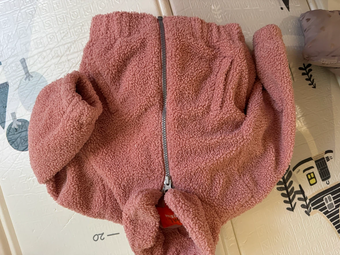Joe Fresh Pink Toddler Sherpa Zip-Up