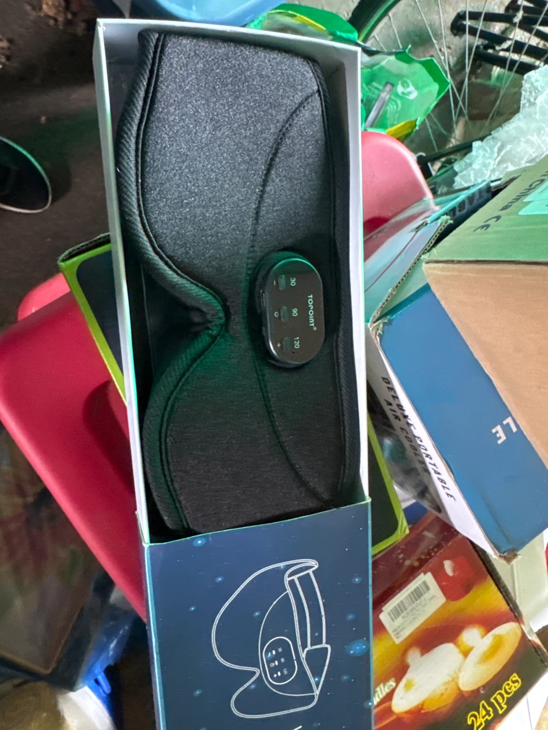 Topoint Wireless White Noise Sleep Mask - photo 2