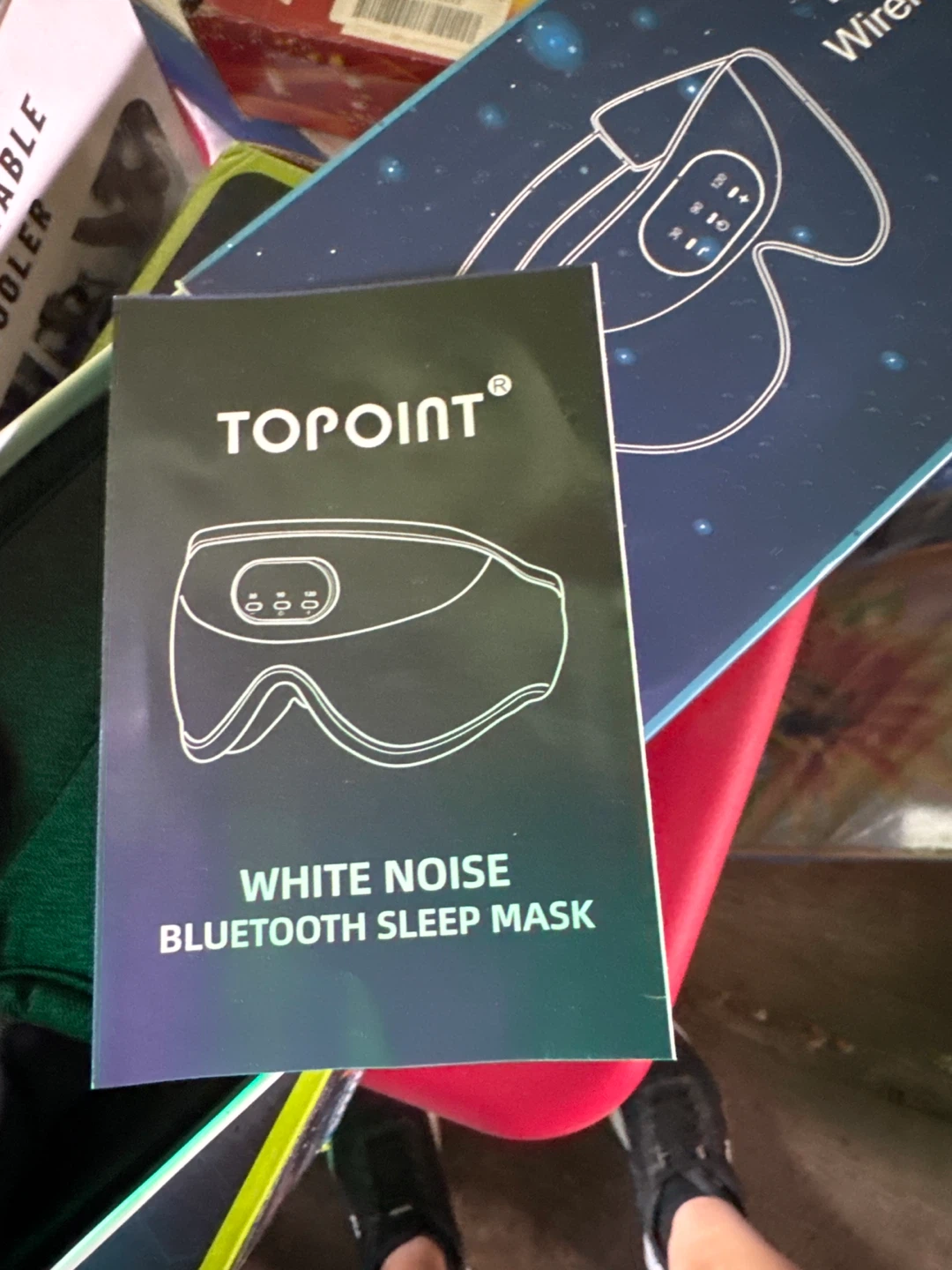 Topoint Wireless White Noise Sleep Mask - photo 3
