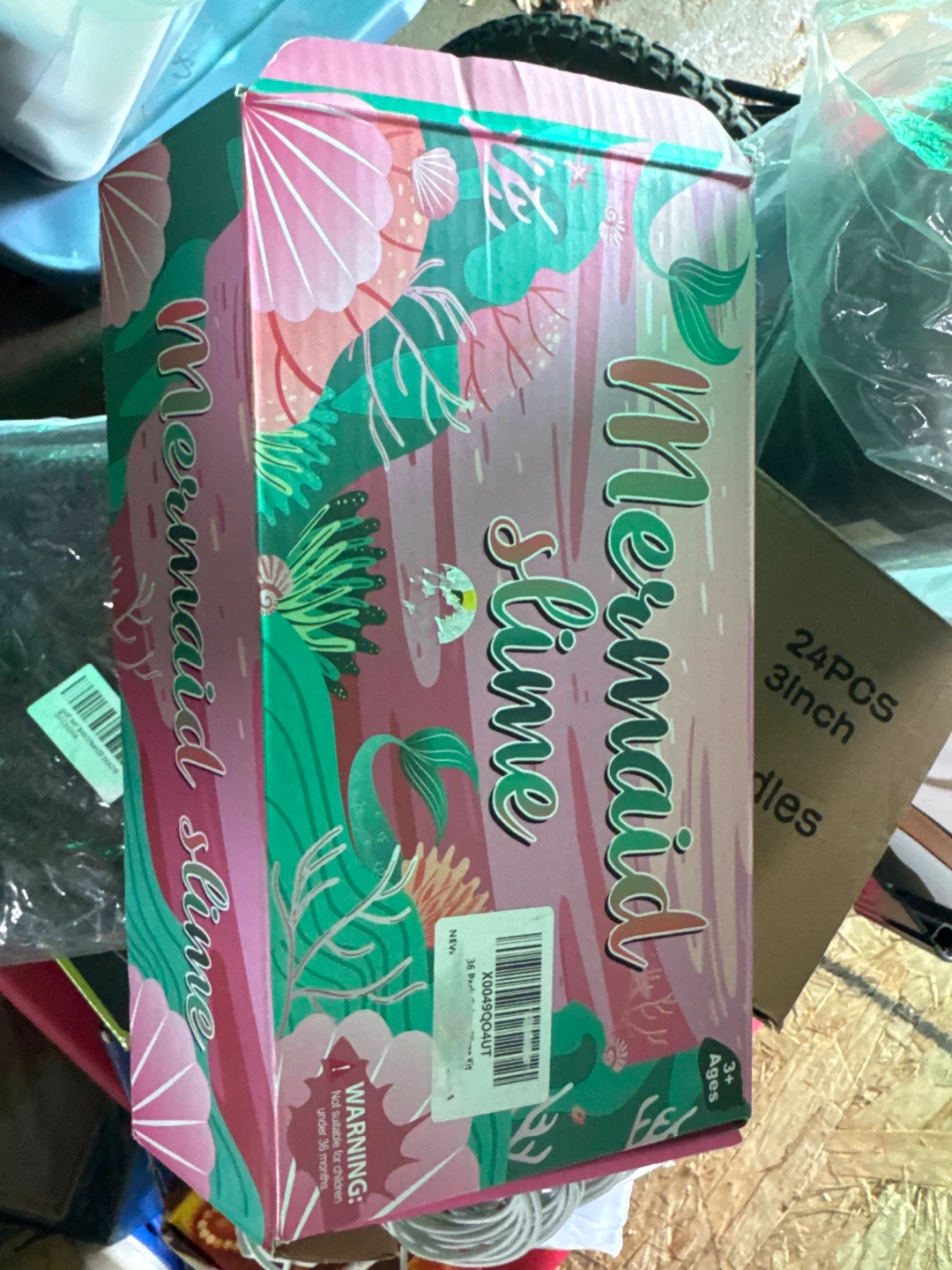 Mermaid Slime Kit 36 Pieces