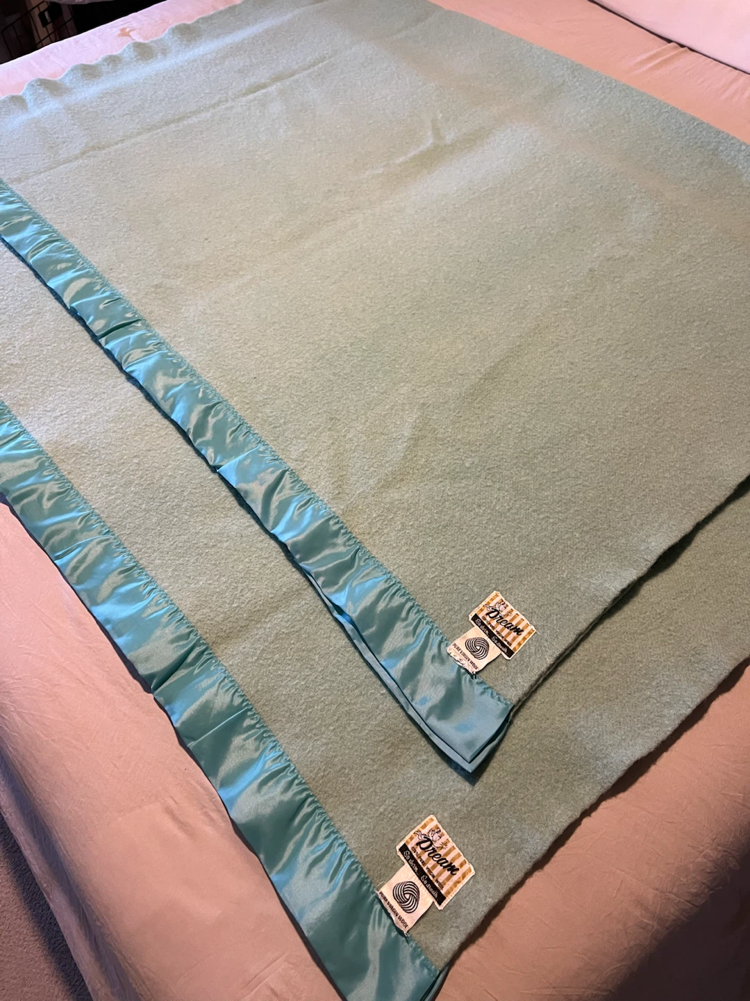 Vintage 100% Pure Virgin Wool Blankets - photo 2