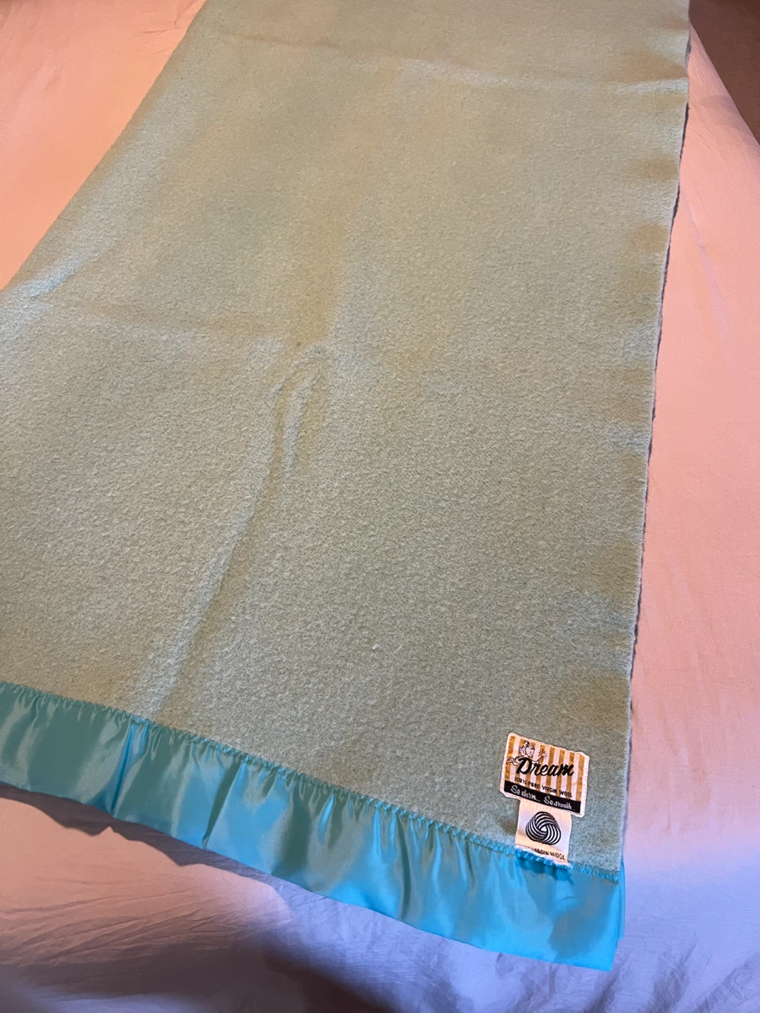 Vintage 100% Pure Virgin Wool Blankets - photo 5
