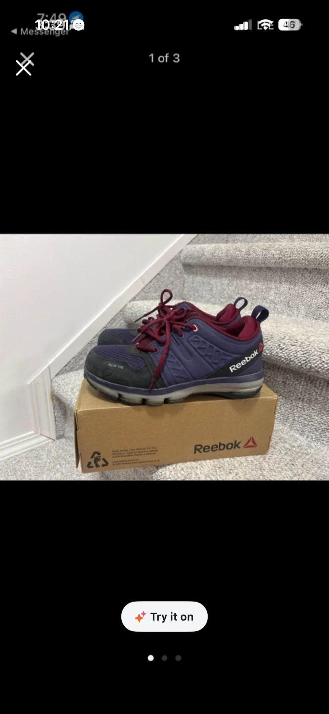 Reebok Alloy Toe Work Shoes