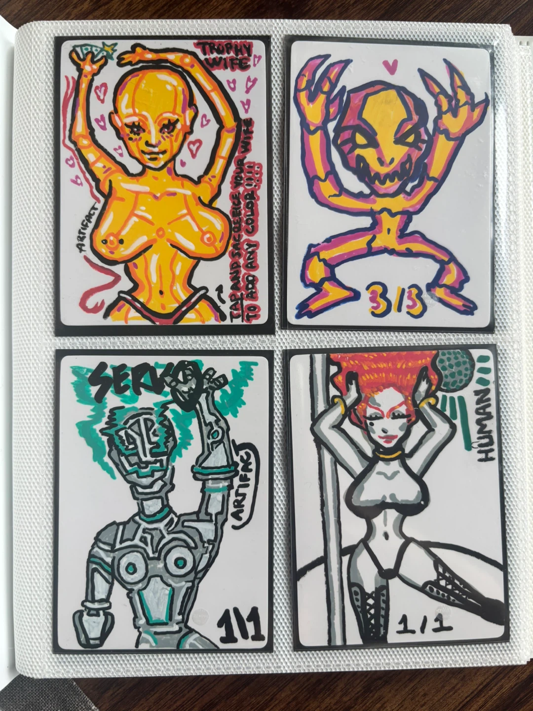 Hand drawn MTG tokens - photo 2
