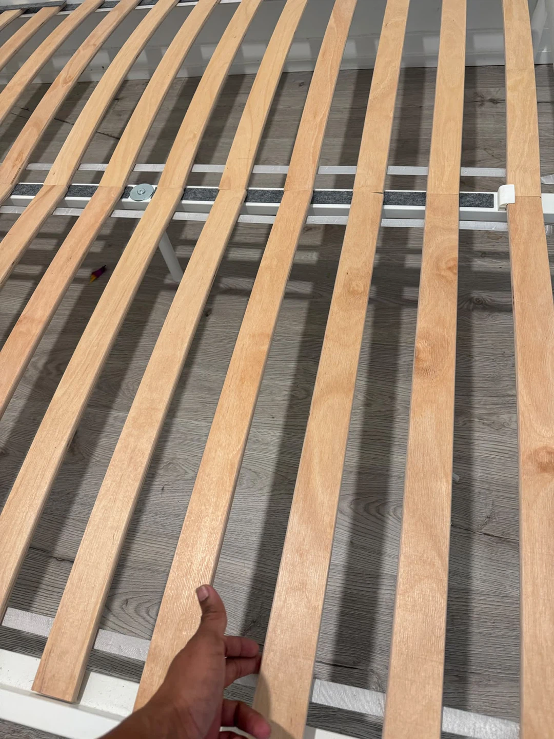 IKEA Bed Frame with Headboard - photo 5