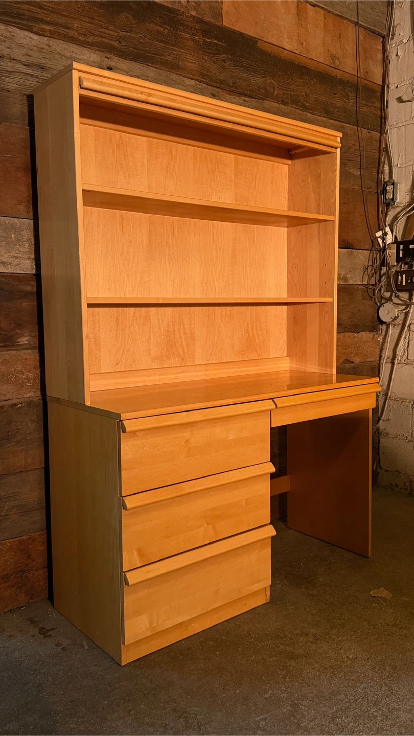 Desk with Matching Hutch