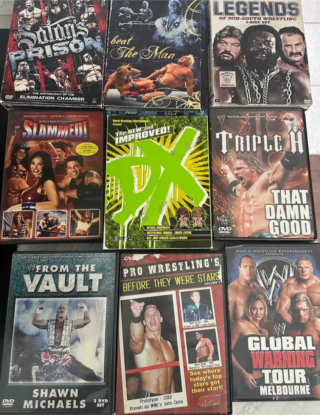 Collection of 24 WWE Wrestling DVDS ($10 Each) - photo 2