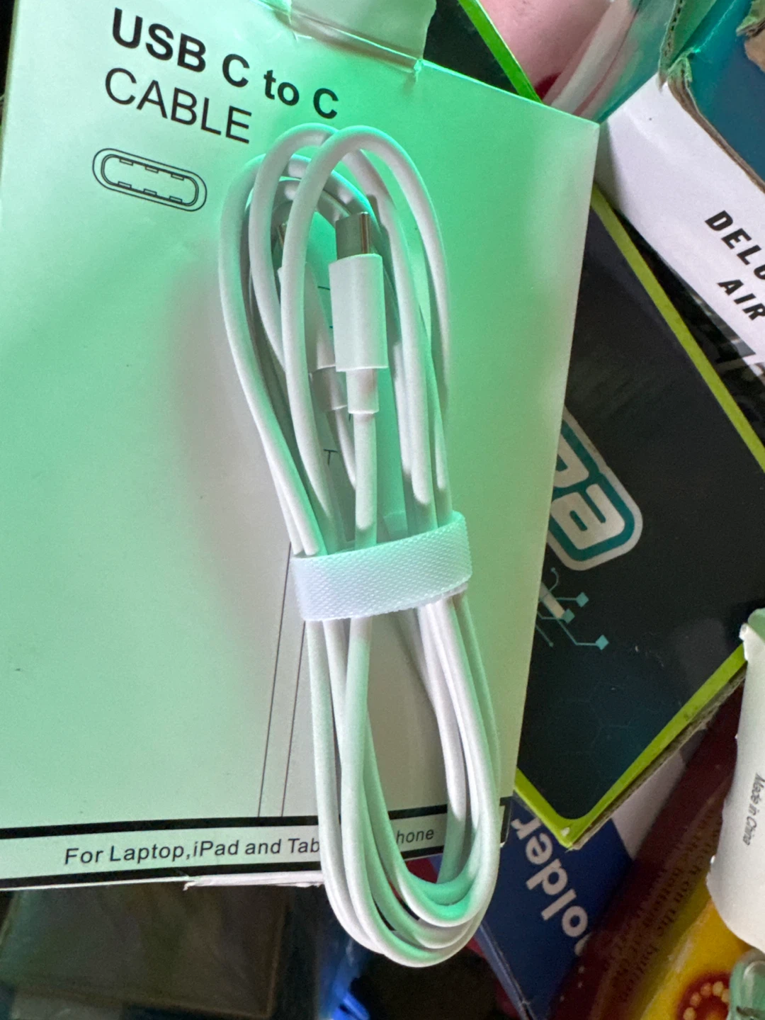 USB C to C Charging Cable - photo 2