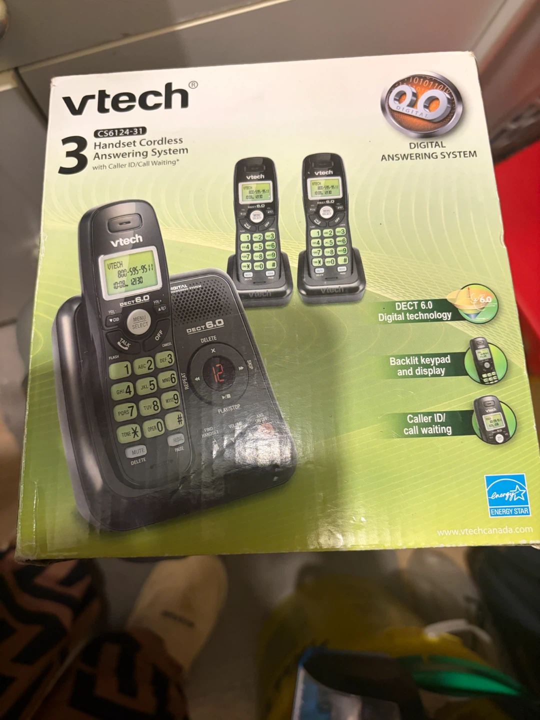 Moving sale vetch cs6124-31 cordless phone all25$ - photo 2
