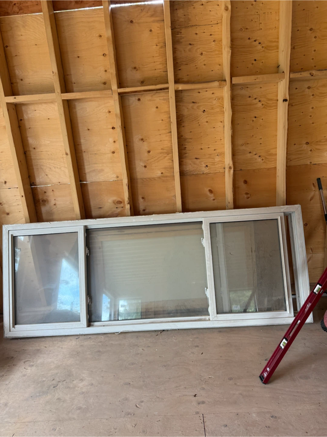 White Sliding Window Unit