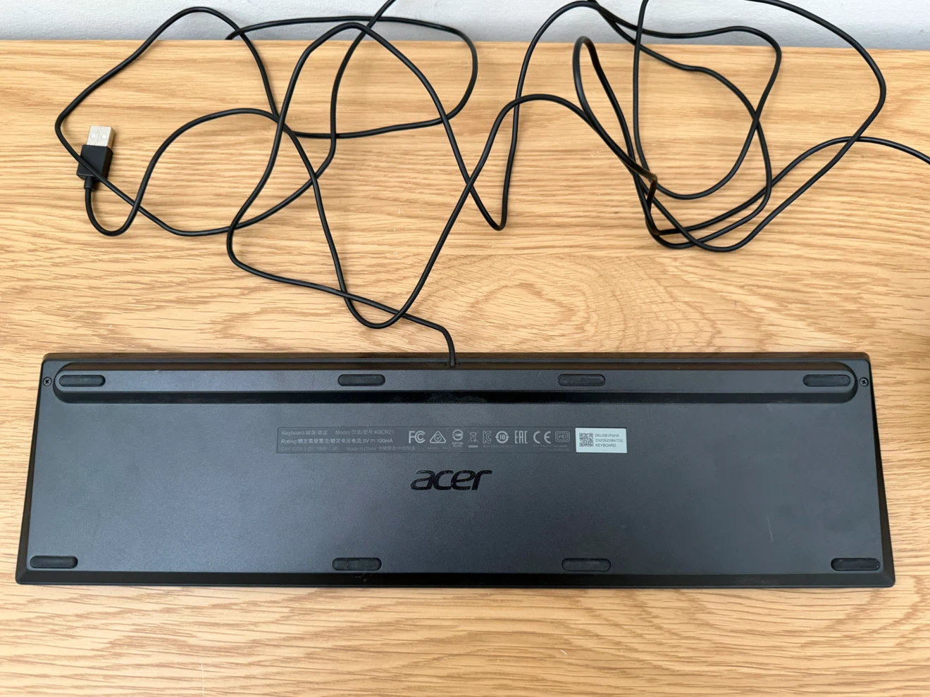 Acer Wired Keyboard and Mouse Set - photo 3