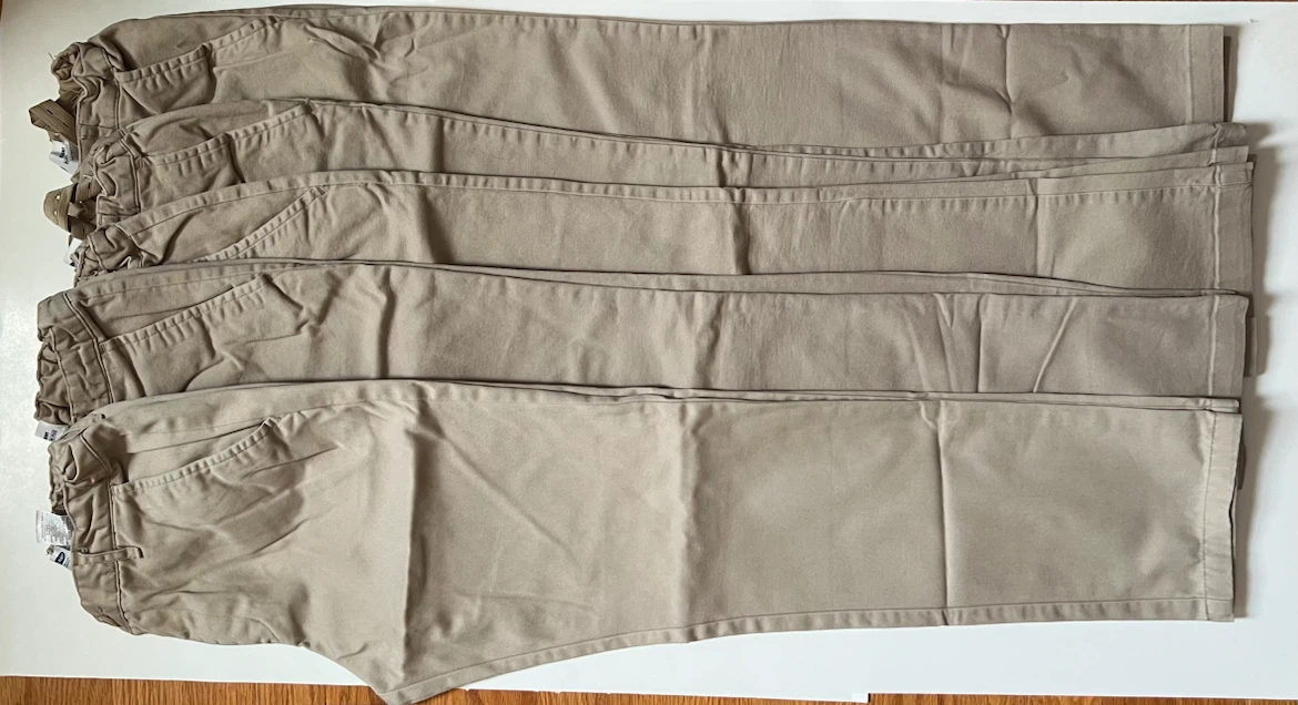 Old Navy Khaki Uniform Pants Size 14 - photo 2