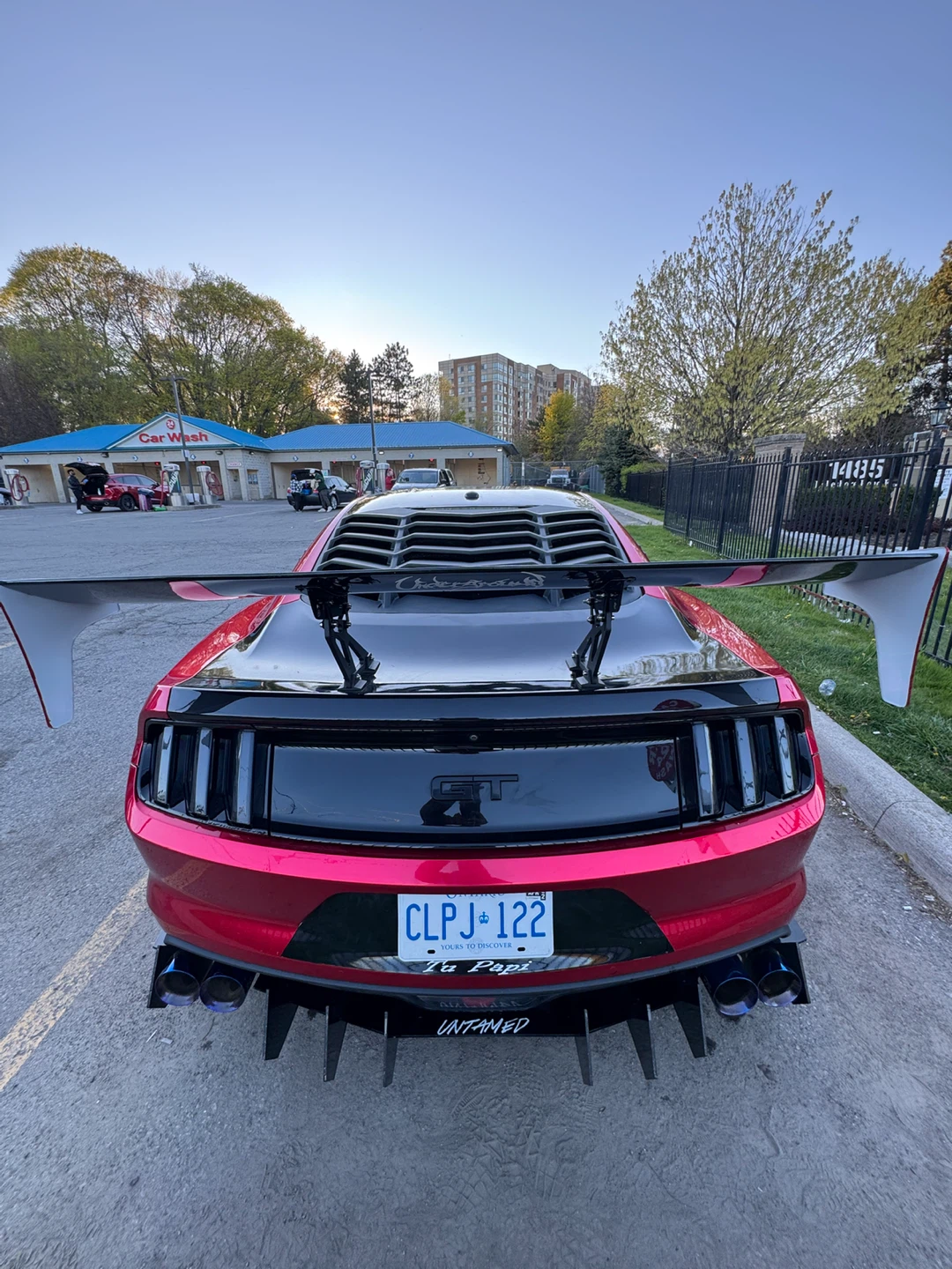 Ford Mustang  smoked LED Tail Lights - photo 2