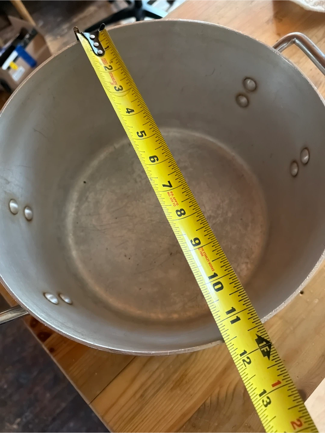 Large Aluminum Stock Pot - photo 3