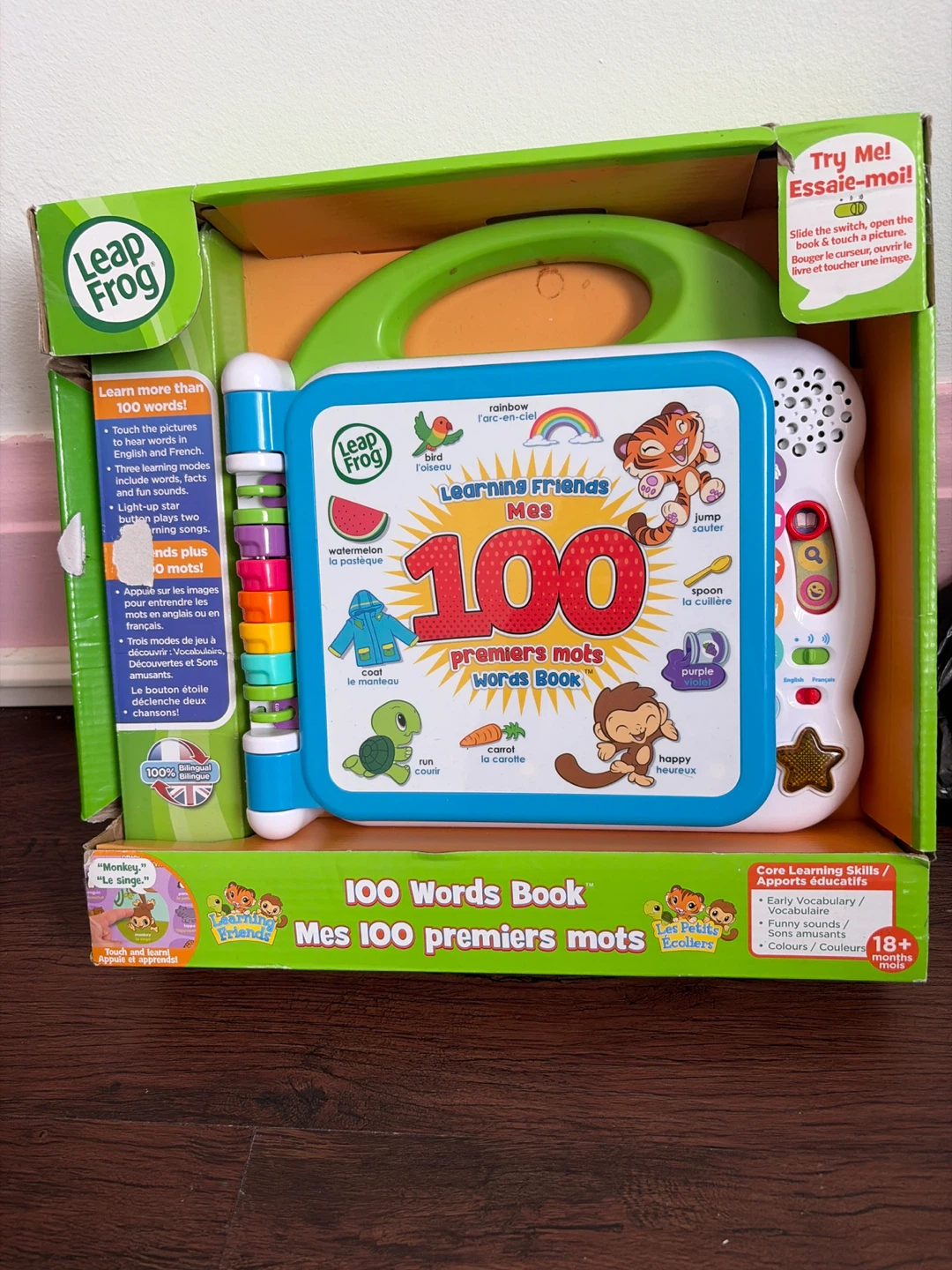 LeapFrog Learning Friends 100 Words Book